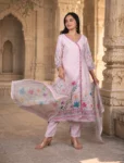 bhavini-soft-rose-floral-kurta-set-elegant-pose-sunlitgarden-occasionwear