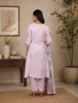 bhavini-soft-rose-floral-kurta-set-elegant-pose-sunlitgarden-occasionwear