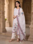 bhavini-white-multicolor-floral-suit-set-front-view-printed-dupatta-heritage-courtyard-festive-wear