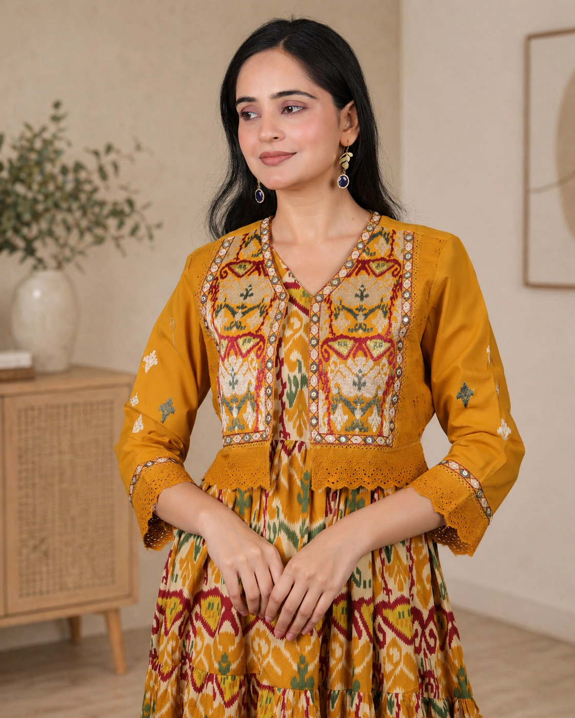 bhavini-mustard-multicolor-printed-maxi-dress-embroidered-portrait-indoor-casual-wear_2