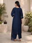 bhavini-navy-blue-embroidered-suit-frontwalk-garden-daywear