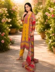 bhavini-yellow-red-printed-salwar-suit-front-view-floral-garden-festive-wear