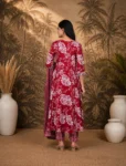 bhavini-crimson-red-white-botanical-floral-salwar-suit-front-view-tropical-botanical-studio-festive-wear