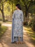bhavini-powder-blue-beige-floral-kurta-set-front-view-royal-archway-festivewear